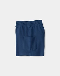 Baby Boy 2-Piece Car Top & Short Set - Blue