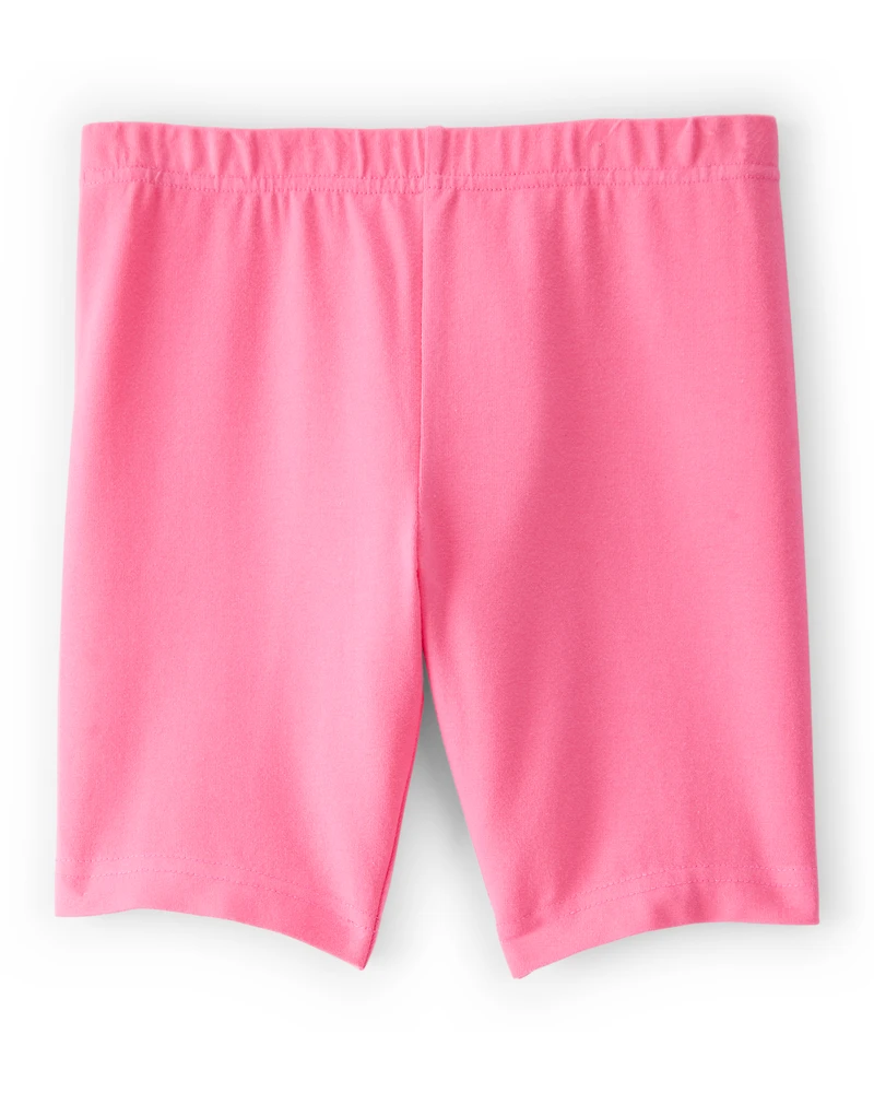 Girls Bike Shorts - Pink