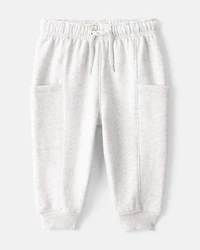 Baby Boy DayDream Fleece Juice Box Crew Long-Sleeve Tee & Pant Set - Green