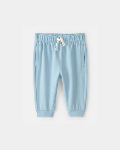 Baby Boy French Terry Pants - Blue