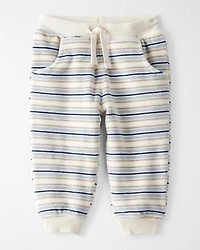 Baby 2-Piece Organic Cotton Velour Set Stripes