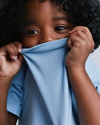 Toddler Relaxed Tee - Blue