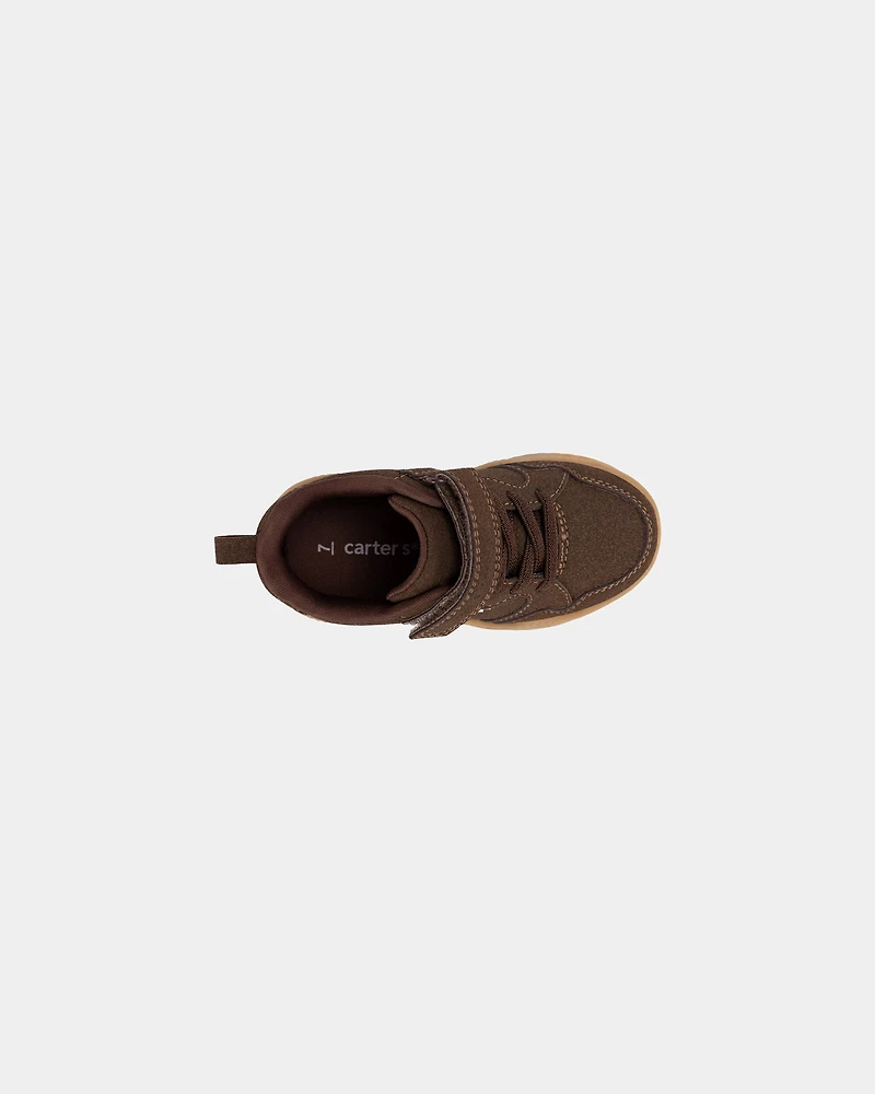 Toddler Boy Casual Sneaker - Chocolate