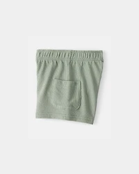 Toddler Boy 2-Piece Top & Short Set - Green