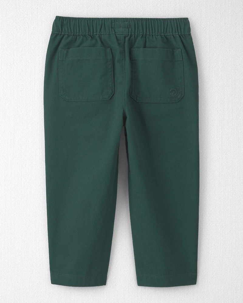 Toddler Organic Cotton Baggy Twill Pants