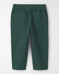 Toddler Organic Cotton Baggy Twill Pants