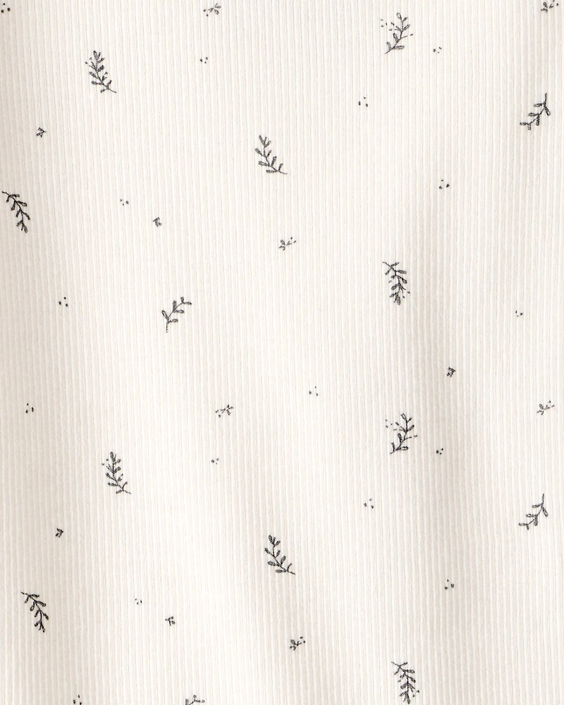 Baby Girl 2-Piece Organic Cotton Jumper Set