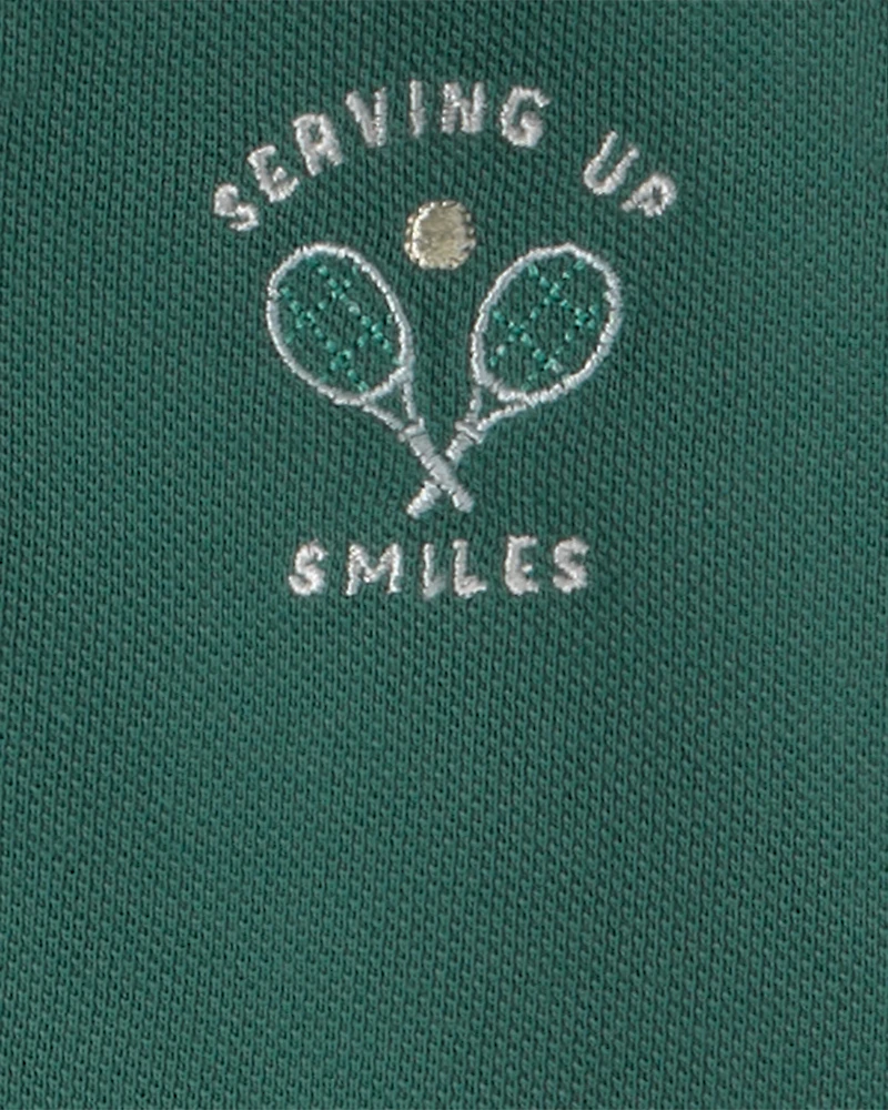 Baby Boy 2-Piece Top & Short Set - Green