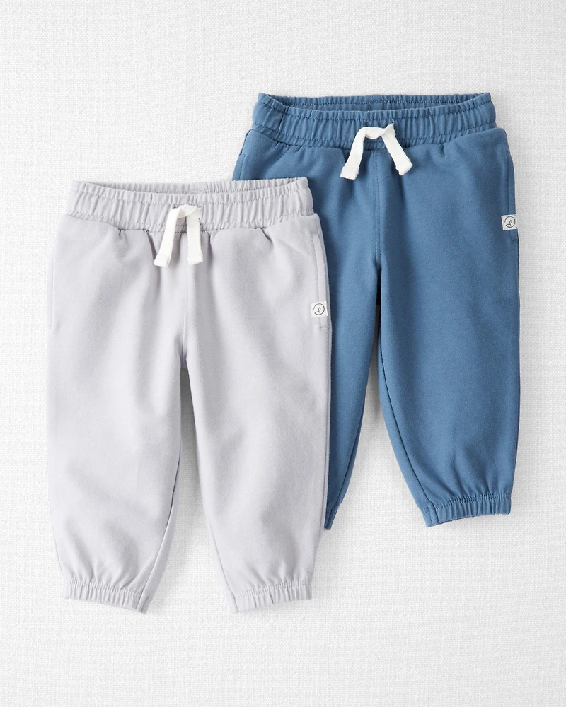 Baby 2-Pack Organic Cotton French Terry Sweatpants