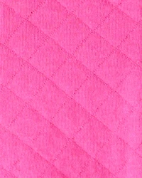 Baby Girl 3-Piece Bow Print Bodysuit, Jacket & Pant Set - Pink