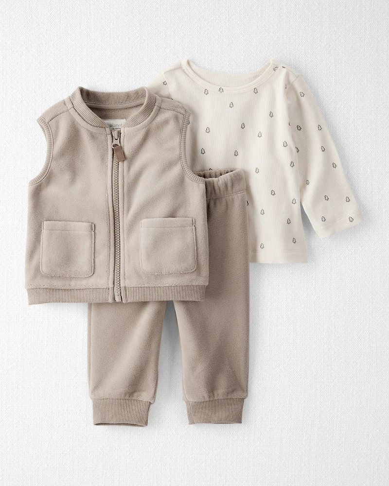 Baby 3-Piece Recycled Polyester Set