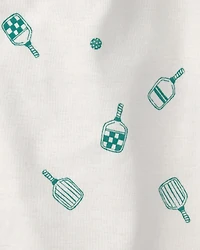 Baby 5-Pack Sports Multipack Bodysuits - Green/White