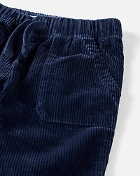 Kid Organic Cotton Corduroy Drawstring Pants