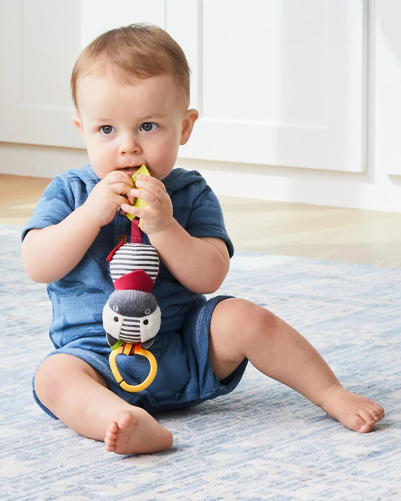 Zebra Bandana Buddies Chime & Teethe Toy