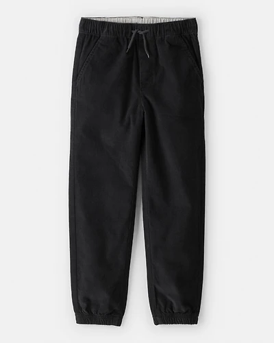 Boys Corduroy Joggers - Black