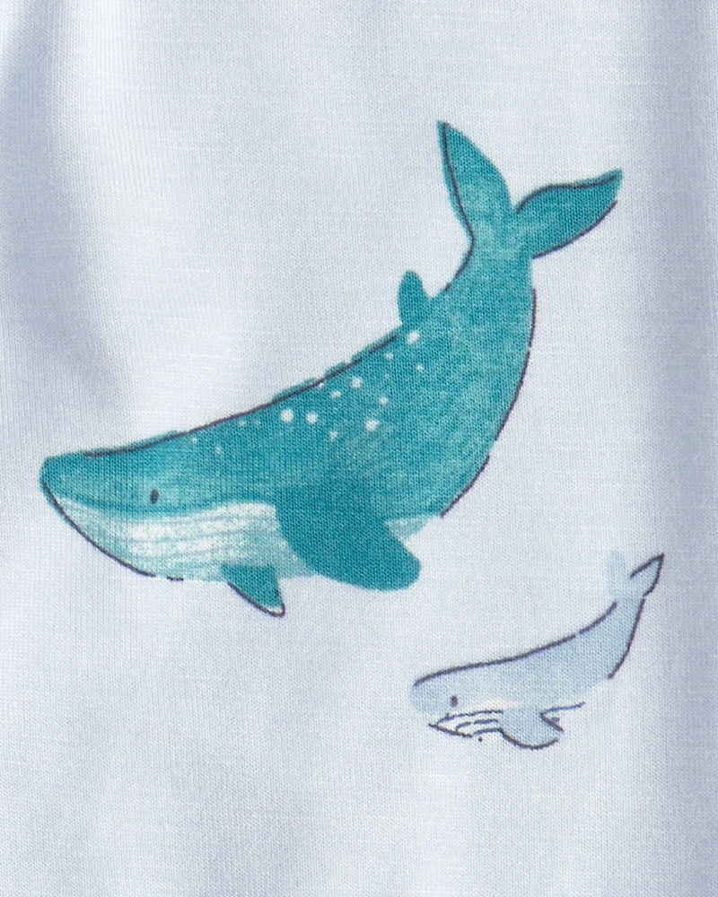 Baby 2-Pack Whale PurelySoft Pull-On Pants - Blue