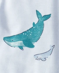 Baby 2-Pack Whale PurelySoft Pull-On Pants - Blue