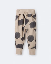 Toddler City Park™ Jogger Pant with Shapes - Khaki