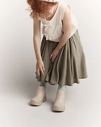 Toddler Girl Avenue Twirl™ Midi Skirt - Olive