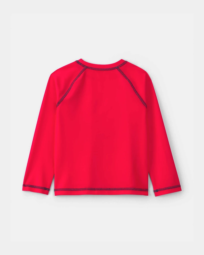 Toddler Boy ©Marvel Spider-Man Long-Sleeve Rashguard - Red