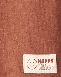 Baby Boy 2-Piece Hooded Tee & Pant Set - Rust