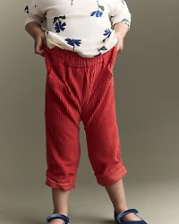 Toddler Corduroy Playground Pant - Orange