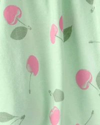 Girls Cherry Skort - Green