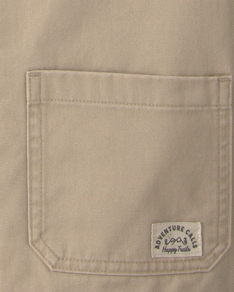 Kids Organic Cotton Twill Barn Jacket