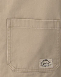 Kids Organic Cotton Twill Barn Jacket