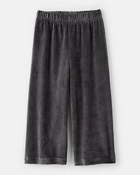 Toddler Girl DayDream Fleece Ruffle Sleeve Bow Top & Rib Pant Set