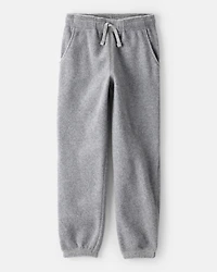 Boys Fleece Joggers - Grey