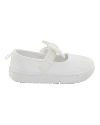 Baby  Every Step® First Walker Eyelet Mary Jane Sneakers - White