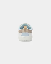 Baby Girl Every Step® First Walker Heart Casual Shoes - White/Tan