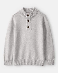 Boys Pullover Sweater - Grey