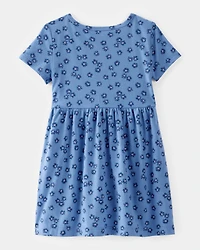 Toddler Girl Flower Power Dress