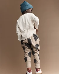 Toddler City Park™ Jogger Pant with Shapes - Khaki
