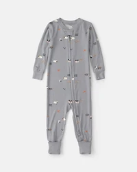 Baby 1-Piece Halloween PurelySoft™ Snug Fit Pyjama - Grey