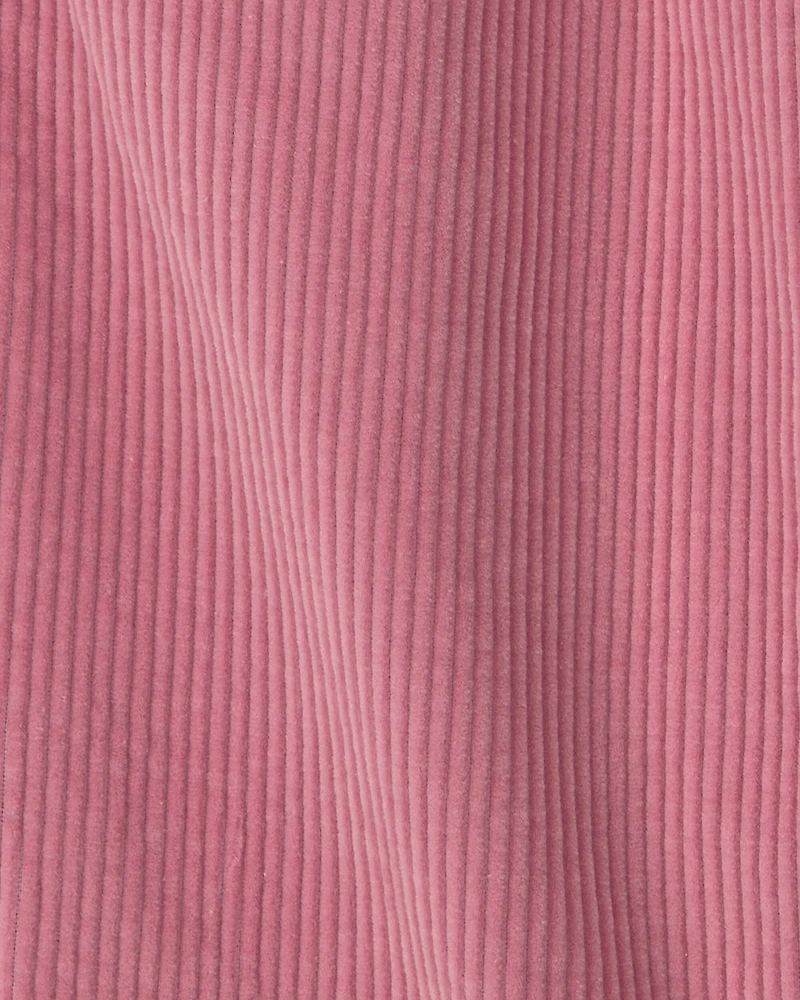Toddler Girl Organic Cotton Pull-On Corduroy Pants