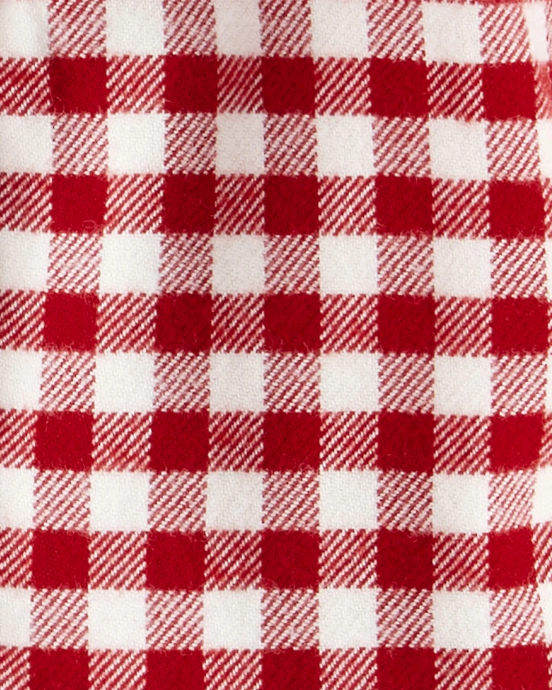 Baby Girl Organic Cotton Flannel Dress