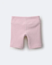 Toddler Girl Brooklyn Bike Shorts - Rose