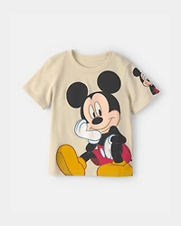 Toddler Disney© Mickey Mouse Graphic Tee - Tan