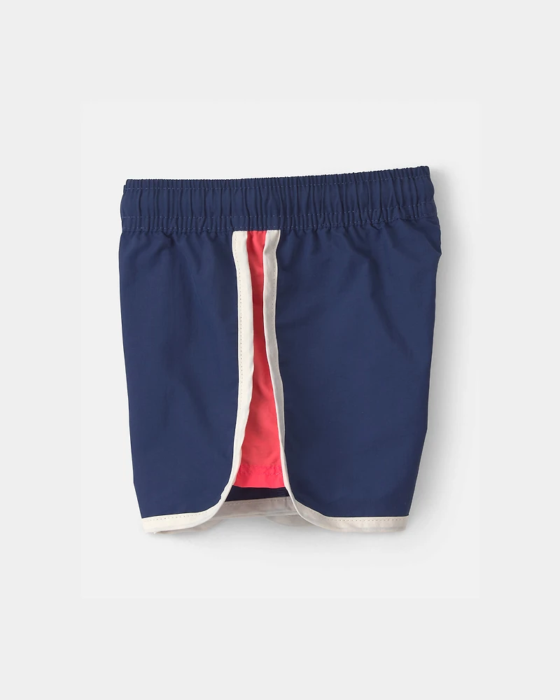 Baby Boy Active Shorts - Navy Blue