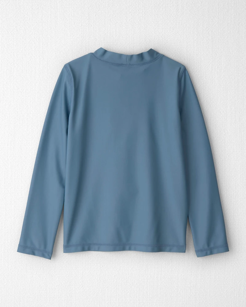 Kid Recycled Long-Sleeve Rashguard Top