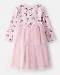 Toddler Aristocats Long-Sleeve Tutu Dress