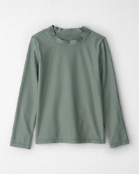 Kid Recycled Long Sleeve Rashguard Top