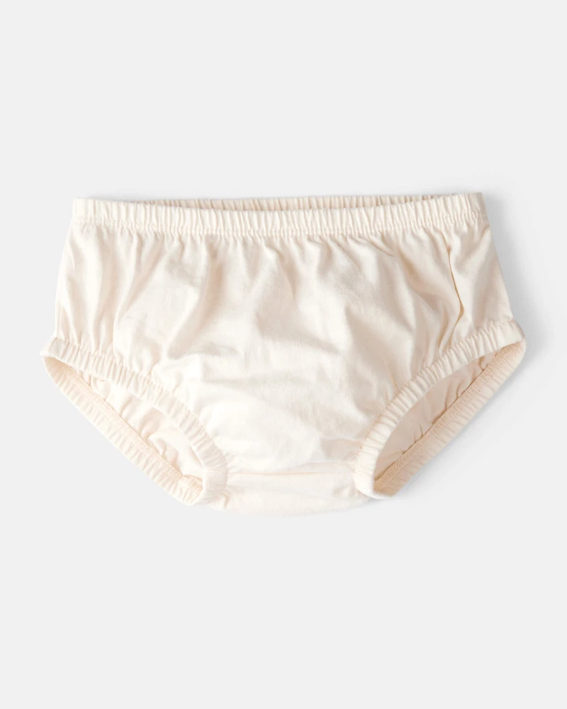 Baby Girl Floral Dress - Ivory