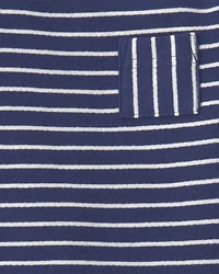 Baby Boy 4-Piece Shark Top & Short Set - Blue