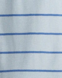 Boys Chili Pepper Print 100% Cotton Long-Sleeve Snug Fit 4-Piece Pyjamas - Blue