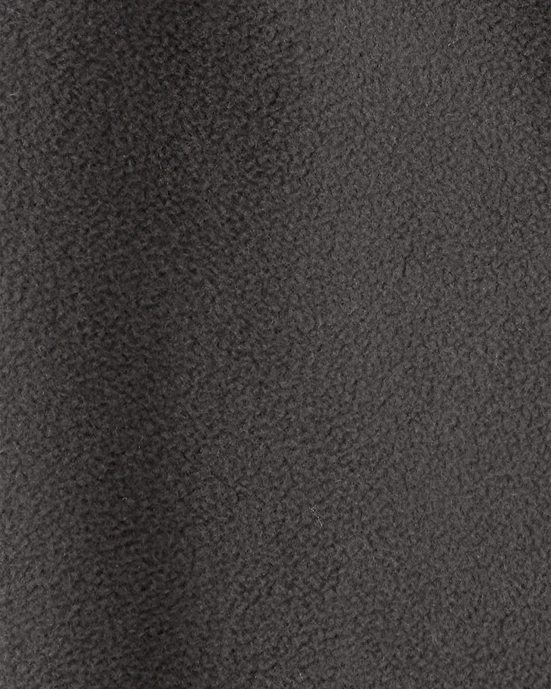 Baby Boy Fleece Joggers - Black