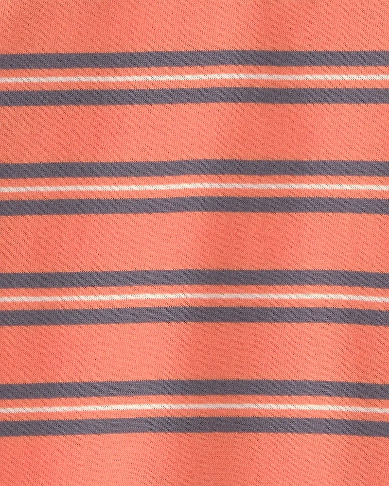 Toddler Striped T-Shirt - Orange